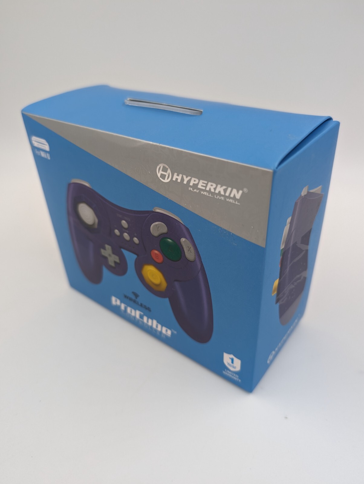 Manette Hyperkin ProCube violette neuve pour remplacer votre vieux gamepad Wii U