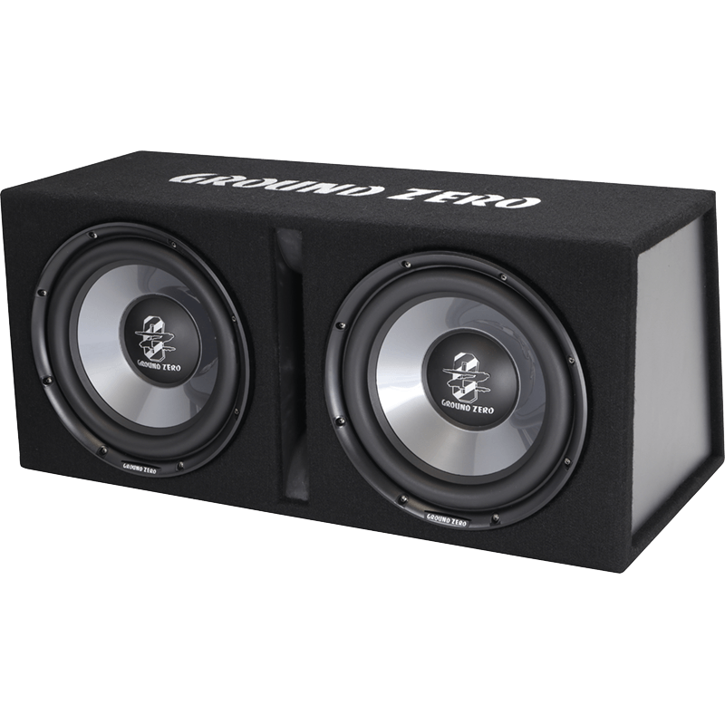 ゆ*う様 Ground Zero GZHA2400XⅡ【新品未使用品】 Ground Zero Iridium GZIB 2.300XBR 2x 30 cm / 12″ vented subwoofer