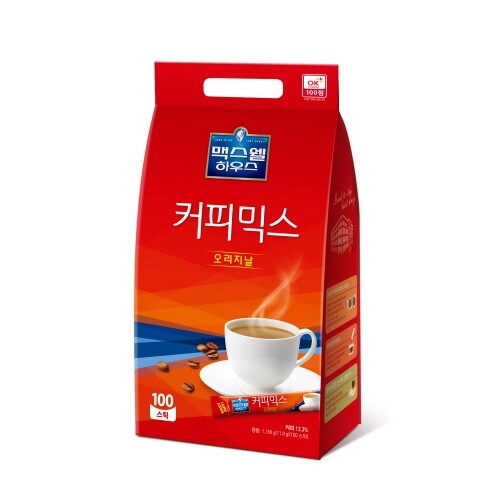 Maxwell House Original Instant Kaffee Mix 100 Sticks leichter Schnitt Made in Korea - Bild 12 von 12