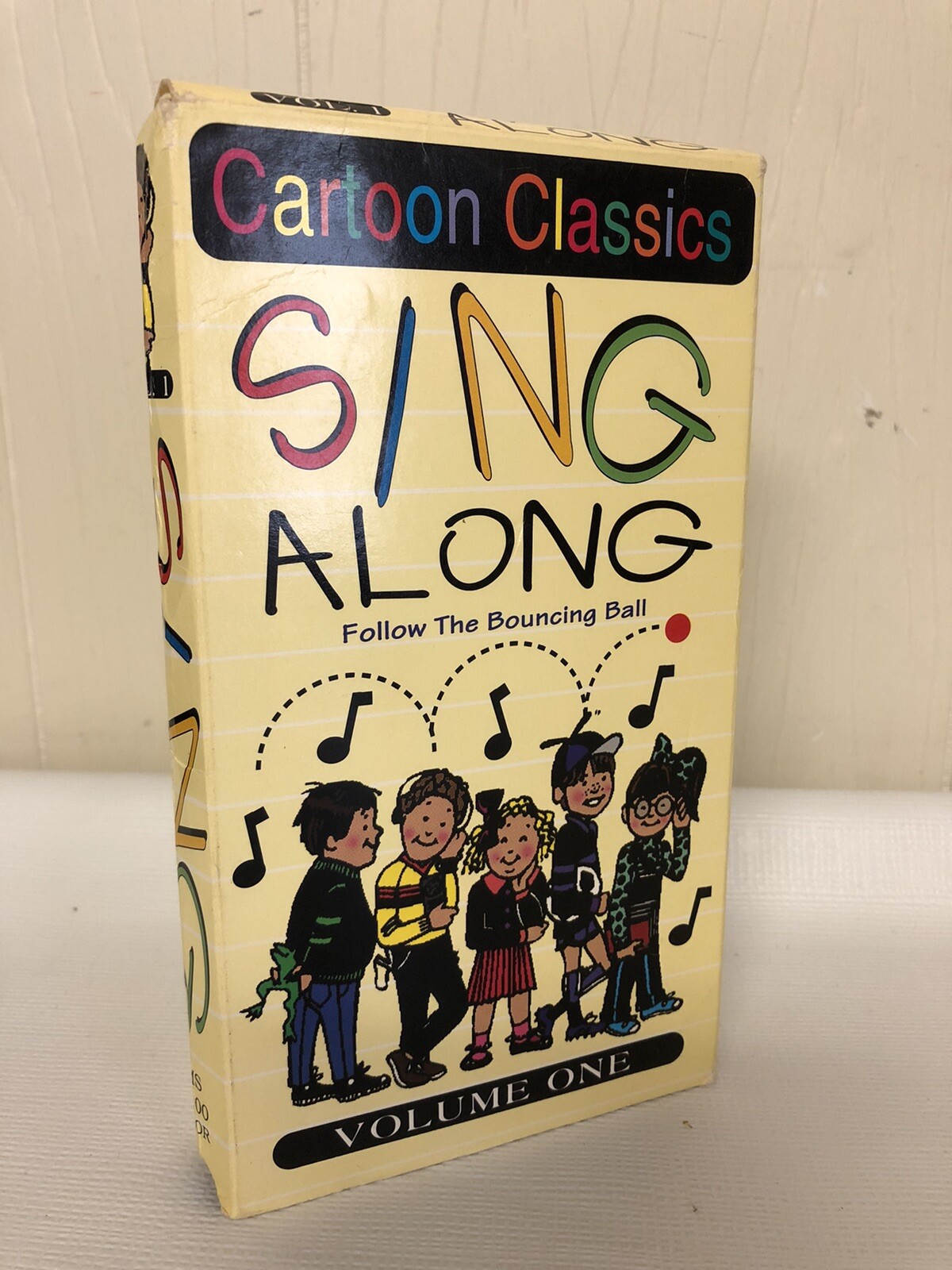 Cartoon Classics Sing Along Follow Bouncy Red Ball VHS Tape HTF RARE Film Movie eBay