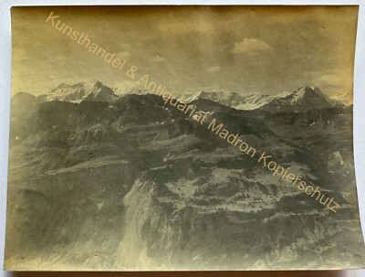 orig. Foto Brienz Rothorn Luzern 1902