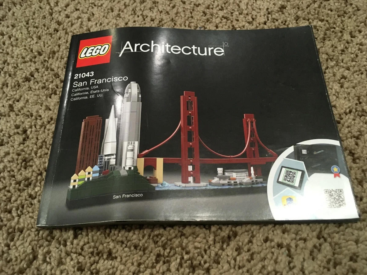 Lego Architecture 21043 San Francisco INSTRUCTIONS ONLY Just the Manual
