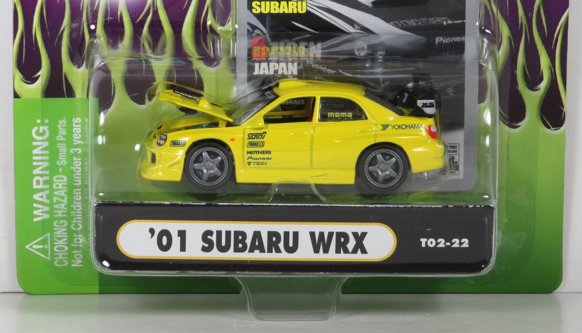 Import Tuner Magazine 2001 Subaru 01 WRX Street TO2-22 Yellow Import Tuner Magazine 2001 Subaru 01 WRX Street TO2-22 Yellow