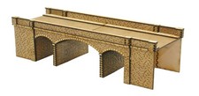 N-BR007 "Connors Bridge" Full Depth Road over Rail Bridge N Gauge Laser Cut Kit