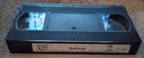 ROBOCOP VHS 1987 Peter Weller Paul Verhoeven Cult Classic Rare Fred Postage - Picture 3 of 3
