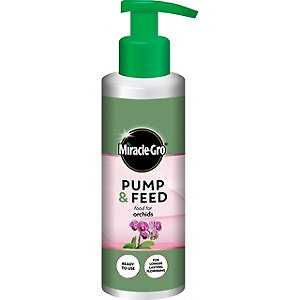 1 x Miracle Gro Pump & Feed Food For Orchids Longer Lasting Flowering 200ml