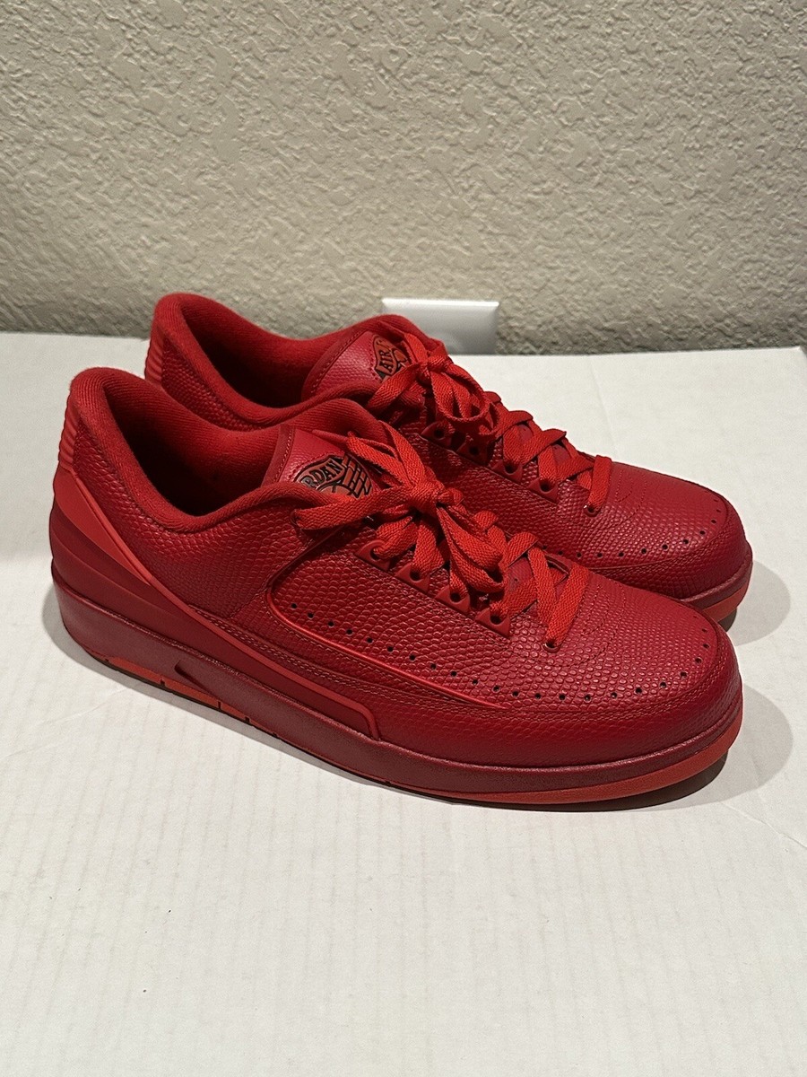 Air Jordan 2 Retro Low “Gym Red” 832819-606, US Size 11 