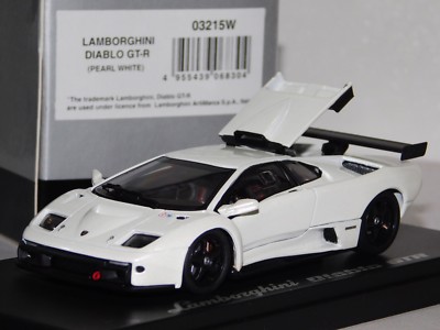 LAMBORGHINI DIABLO GTR PEARL WHITE KYOSHO 03215W 1/43 | eBay