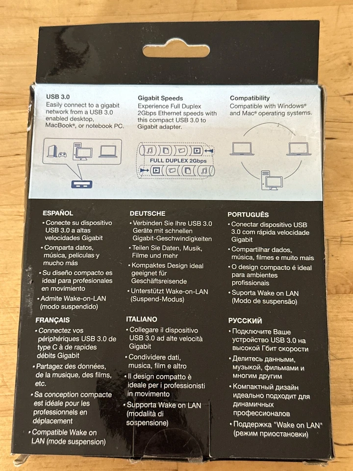 TRENDnet TU3-ETG USB 3.0 to Gigabit Ethernet Adapter - TU3-ETG - Image 2 of 2