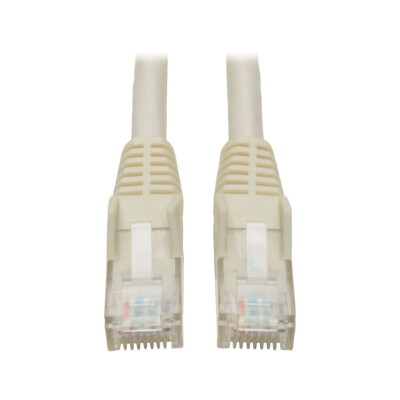 Tripp Lite 7FT RJ45 männlich Cat6 Gigabit Snagless geformt Patch Kabel - weiß