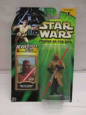 Hasbro Star Wars 3.75 inch Power Jedi DARTH MAUL Sith Apprentice Figure NEW
