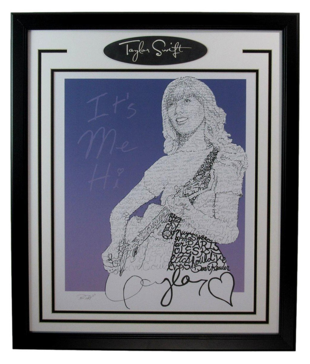 Taylor Swift 16x20 Word Art Framed 184250 | eBay