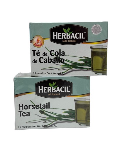 Herbacil Horsetail Tea All Natural 25 Tea Bags New Exp Nov 2025 - Picture 3 of 10
