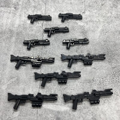 10pack DC-15 DC-15s Clone Blaster Rifle Gun Lot for Star Wars Minifigures