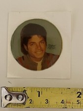 NEW MICHAEL JACKSON Puffy Sticker - Early Stages Of Career - Grey Sweater