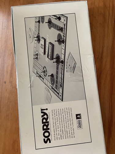 Vintage 1972 SORRY Parker Brothers Board Game Family 1970s Classics Nostalgic - Picture 3 of 3
