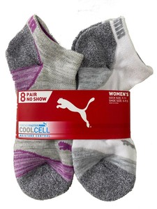 puma cool cell no show socks
