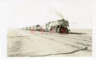 2J388 RPPC 1930s/40s UNION PACIFIC RAILROAD 4-10-2 LOCO #5042