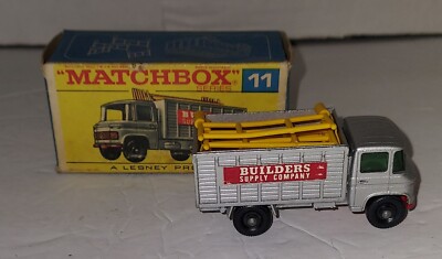 1960's Matchbox Lesney# 11 Diecast Scaffold Truck Boxed