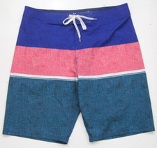 Old Navy Polyester Spandex Swimming Board Shorts Large 34" Waist 10.5" Inseam R3