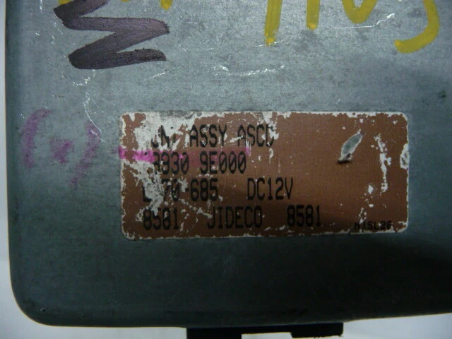NY594-25 OEM WARRANTY 1998 1999 NISSAN ALTIMA CRUISE CONTROL MODULE - Image 3 of 3