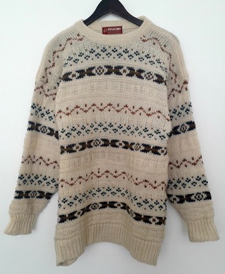 cream winter jumper