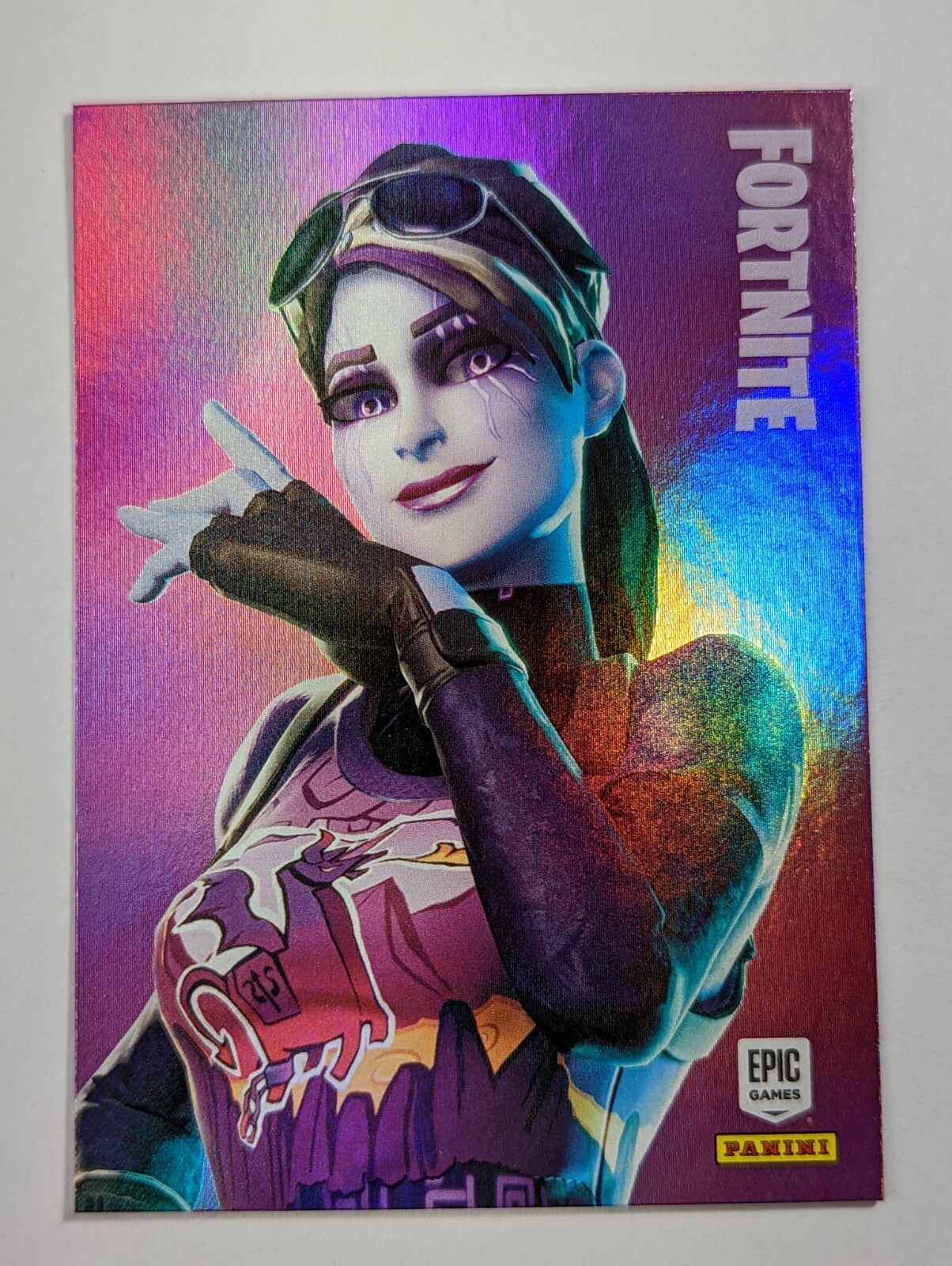 2019 Panini Fortnite Series 1 #166 DARK BOMBER Rare Holo Foil USA Print