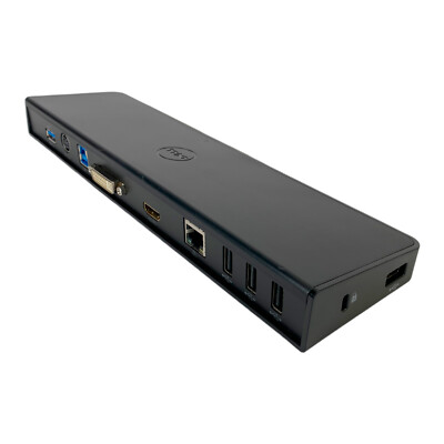 Dell D3000 SuperSpeed USB 3.0 Docking Station HDMI DVI | eBay
