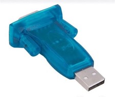 1PCS USB 2.0 to RS232 Serial Port DB9 9 Pin Male Converter Adapter