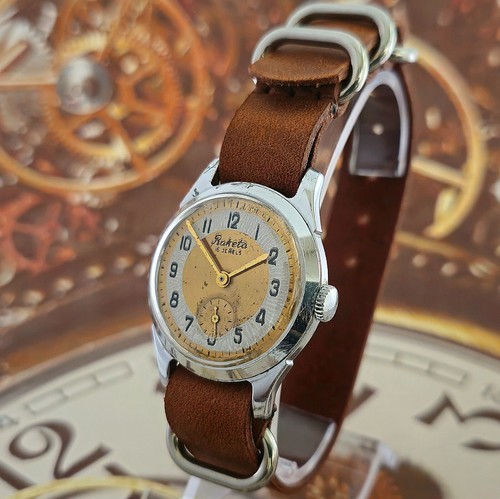 Vintage Watch USSR Raketa 2603 RARE Soviet Mechanical Wristwatch PChZ 16 Jewels - Picture 7 of 17