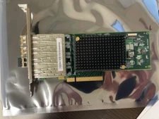 IBM 00ND468 INCL 3 X 10GB SFP PCIe3 (x8) 4-Port 10GbE SR Adapter (FH) NO SFPs