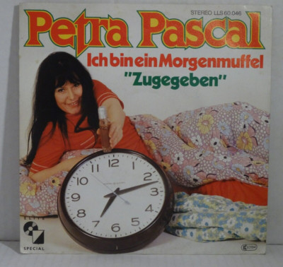 PETRA PASCAL - Ich bin ein Morgenmuffel   7'' Single Elite Spezial 1978 nMint