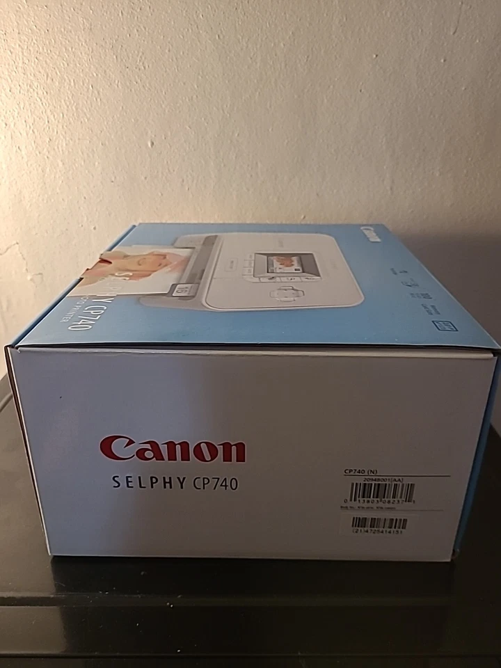 Canon Selphy CP740 Compact Color PHOTO PRINTER with 4" x 6" Paper -  NOS - Image 3 of 4