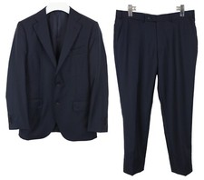 SUITSUPPLY Lazio Single Breasted Slim / Brescia Suit Men's UK 38 / UK 32 2 Piece