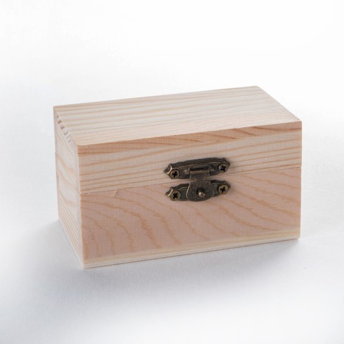Selection of Wooden Chest Storage Boxes / Plain Wood / Small & Large Trunk Box - Picture 5 of 135