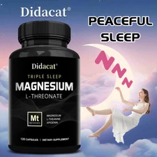 Magnesium L Threonate 1000mg Helps to improve sleep quality insomnia problems