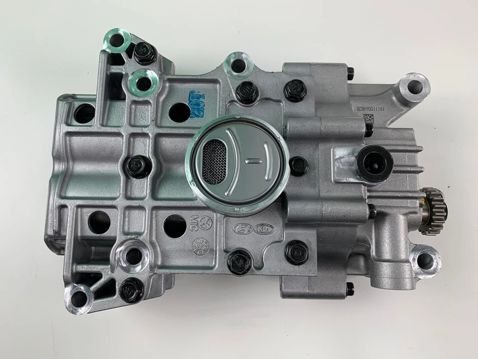 Conjunto de equilibrio de eje de bomba de aceite de motor genuino 2,0 L Turbo Sonata Optima Sportage Foto 2 de 4