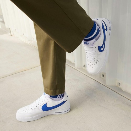 nike white low cut