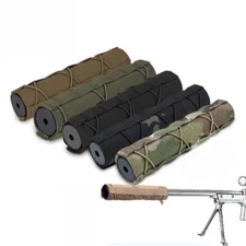 Tactica Silencer Cover Suppressor Mirage Wrap Military Muffler Sleeve Airsoft US