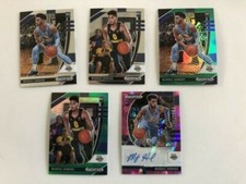 2020-21 Panini Prizm Markus Howard X5 Rookie Card Lot W/ Auto