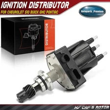 Ignition Distributor w/Cap & Rotor for Chevrolet S10 1991-1993 Buick GMC Pontiac