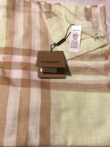 burberry giant check gauze scarf