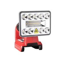 Cordless LED Work Light for Milwaukee M18 Li-ion Batteries 18V 1000LM Flashlight