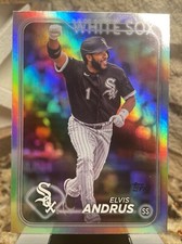 2024 Topps Base Set Series 2#475 Elvis Andrus Rainbow Foil