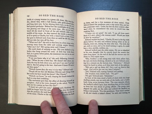 SO RED THE ROSE by Stark Young 1935 SCRIBNERS HCDJ - Picture 14 of 18