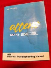 ELECTRICAL TROUBLESHOOTING MANUEL 1998 PAYE-8026A POUR HYUNDAI ACCENT EXCEL PONY