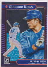 2021 Donruss Optic #21 Anthony Rizzo DK Chicago Cubs