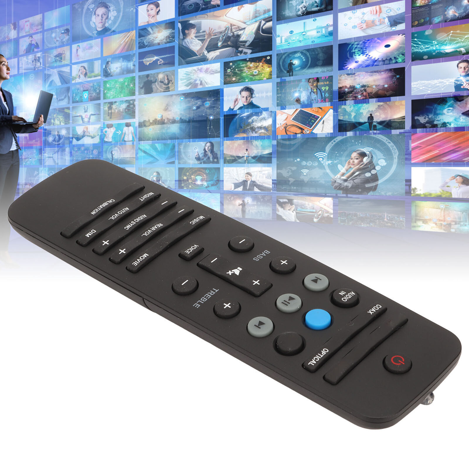 Soundbar Remote Control Replacement Remote for Philips Fidelio B5 Xs1 B5 12 B5 7-image