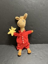 Llama Llama In Pajamas Red Brown 13" Book Character Plush Stuffed Animal 2009