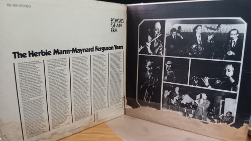 The Herbie Mann-Maynard Ferguson Years - 1973 double LP record VG+, cover fair - Picture 4 of 4